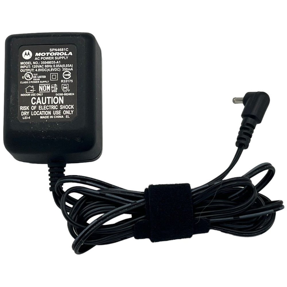 Motorola SPN4681C AC Power Supply Charger Model No 35048035-A1
